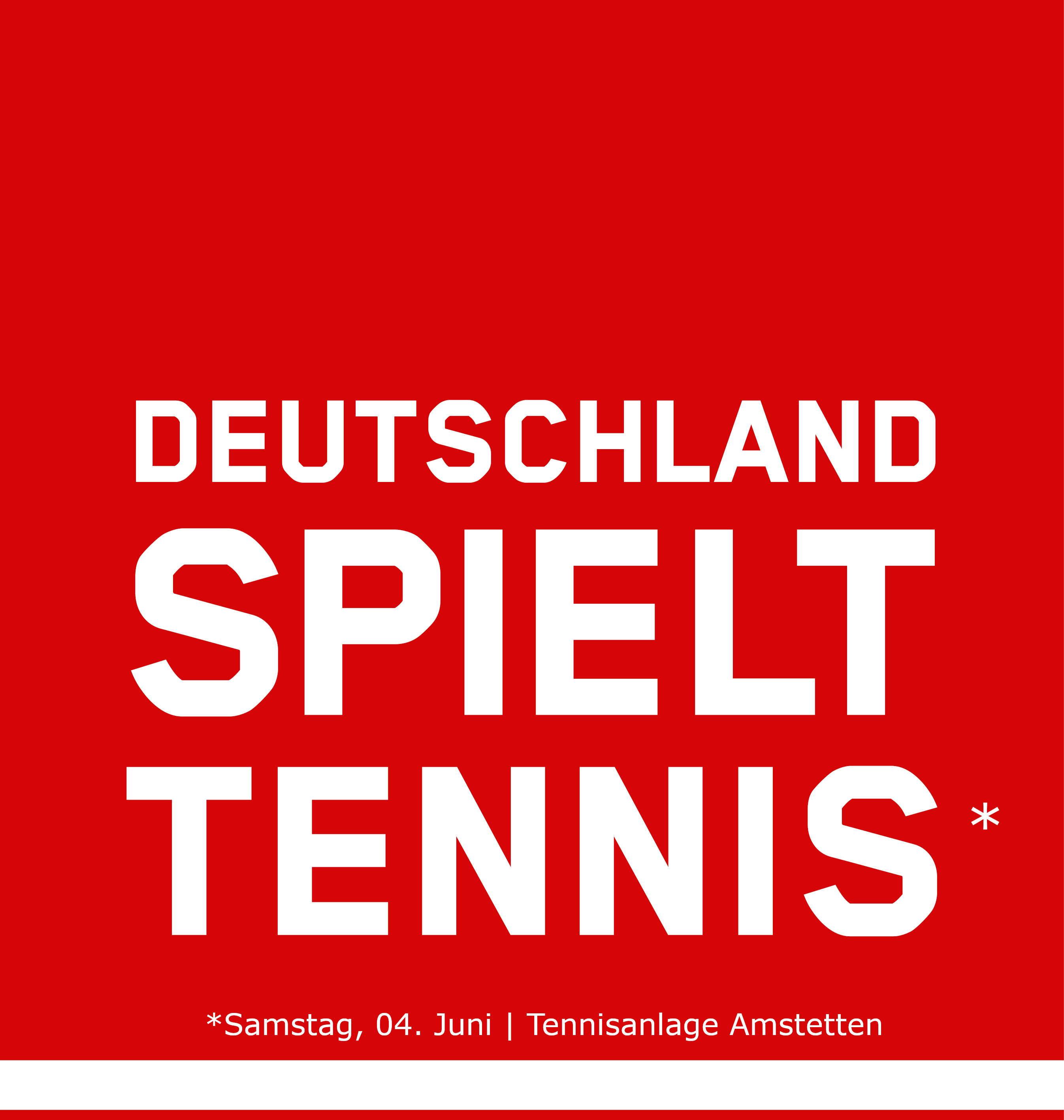 Deutschland spielt Tennis